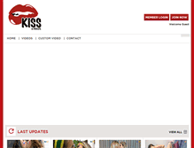 Tablet Screenshot of kissinbrazil.com